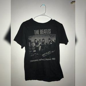 The Beatles Black T Shirt